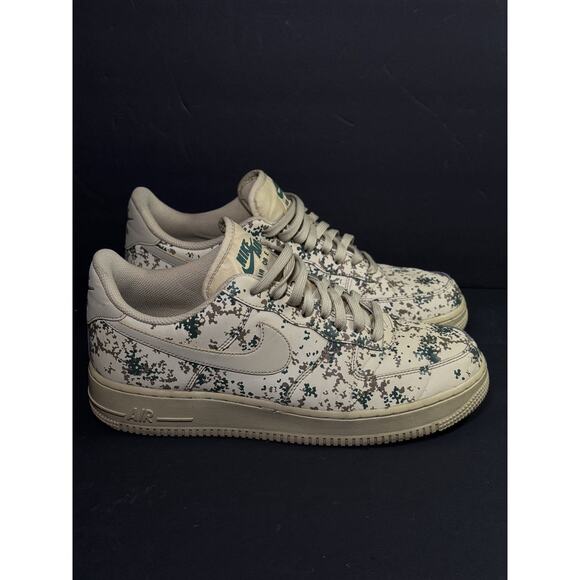 Nike Air Force 1 Low Desert Camo Sneakers Mens Size 10 main image 8